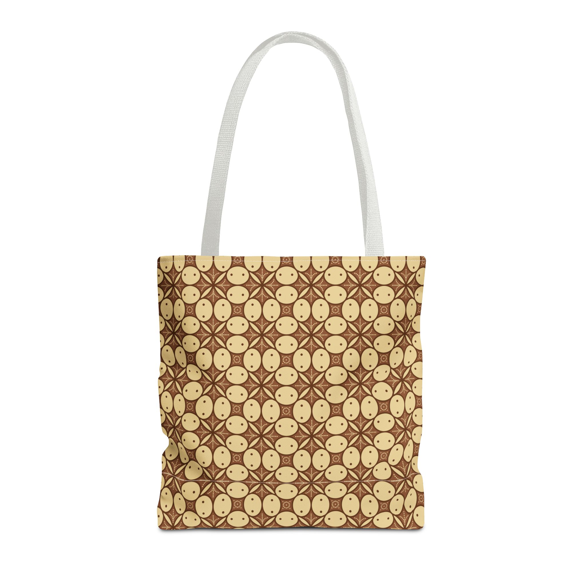 Retro Smiley Face Pattern Tote Bag - Image 36
