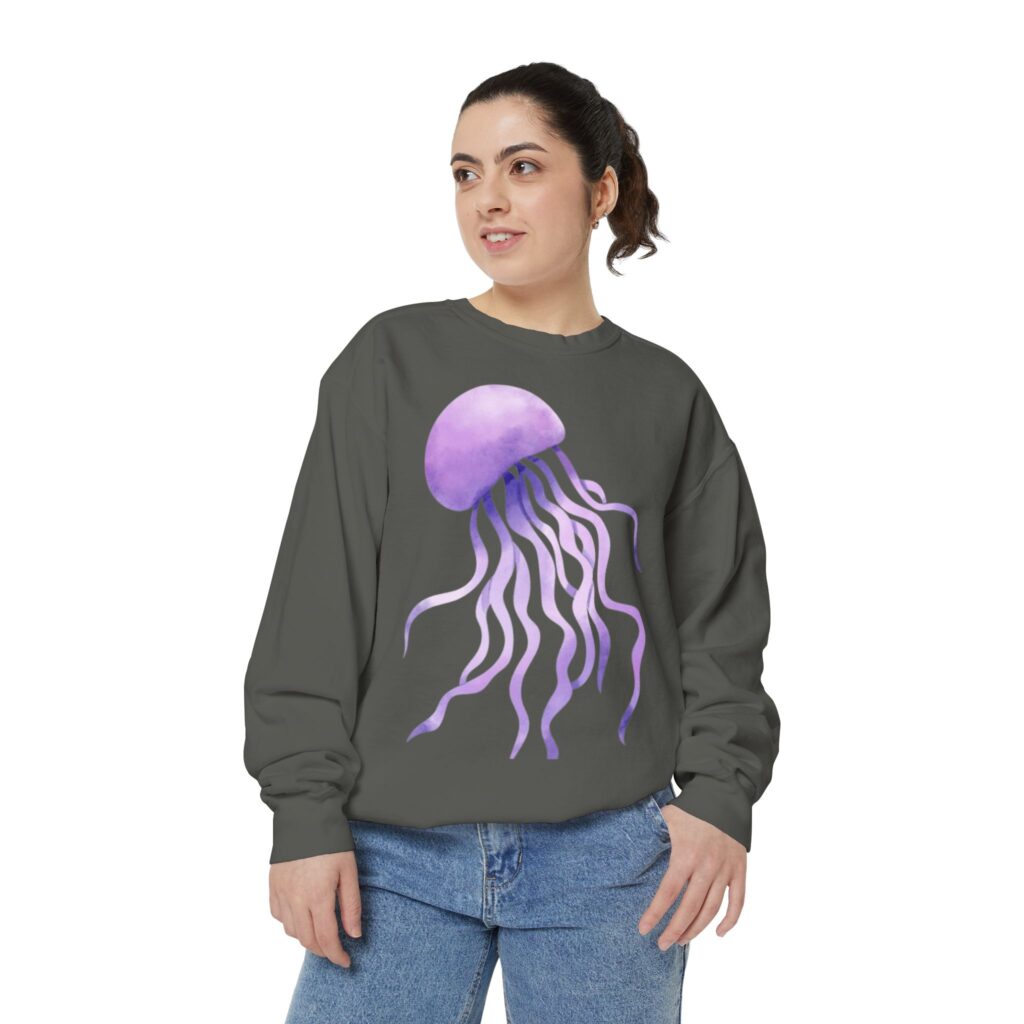 Purple Jellyfish Sweatshirt