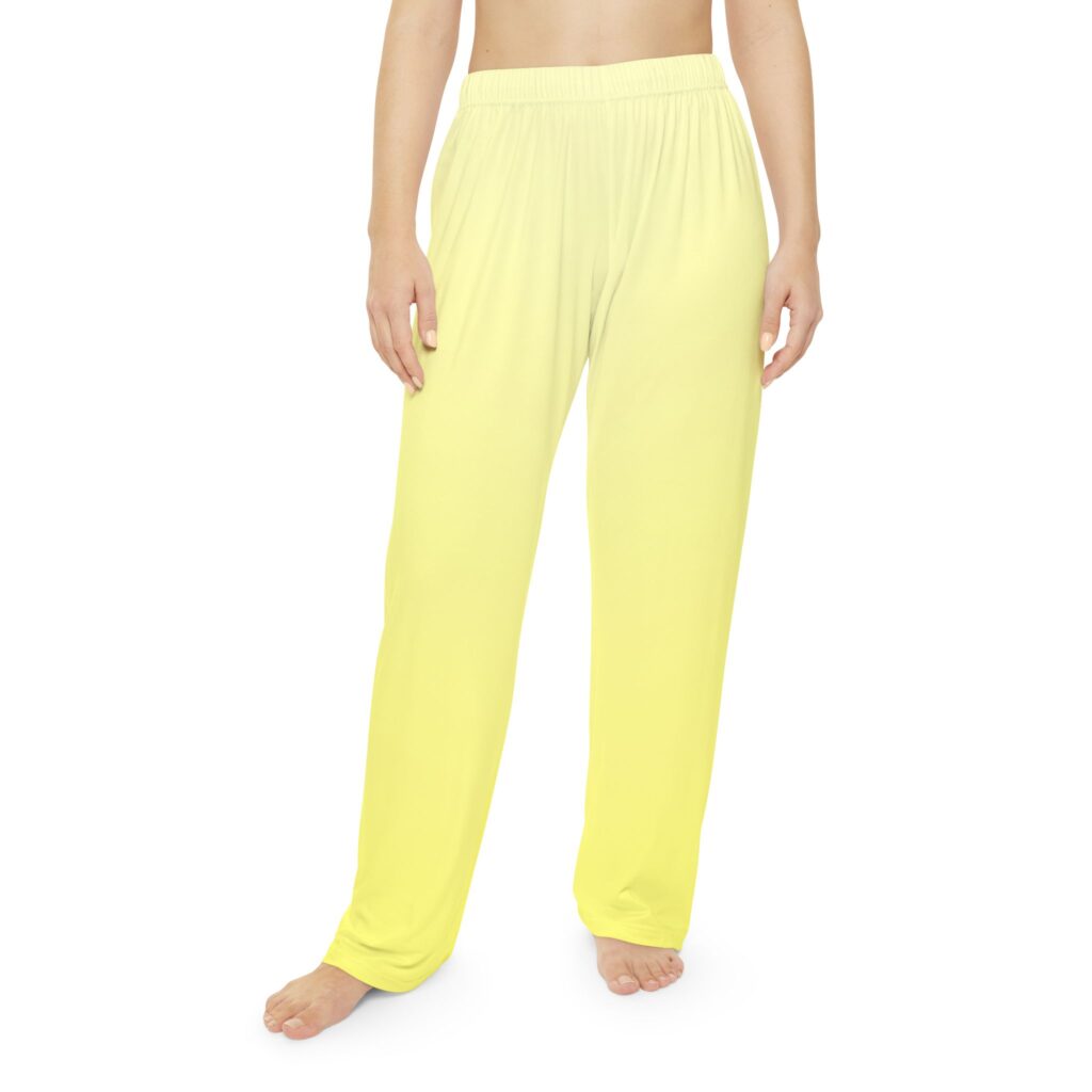 Lemon Ombre Women's Pajama Pants — Soft Relaxed Loungewear