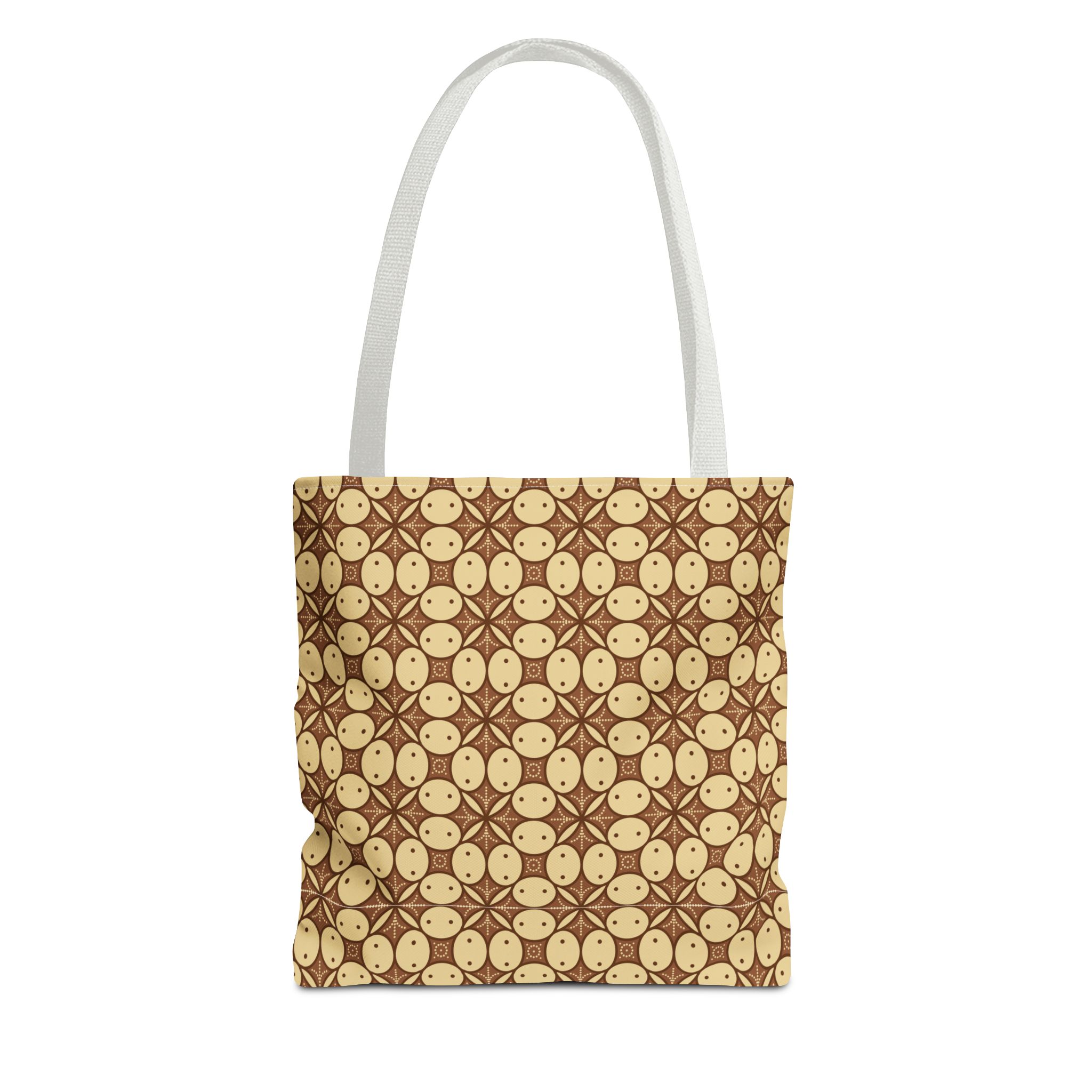 Retro Smiley Face Pattern Tote Bag - Image 31