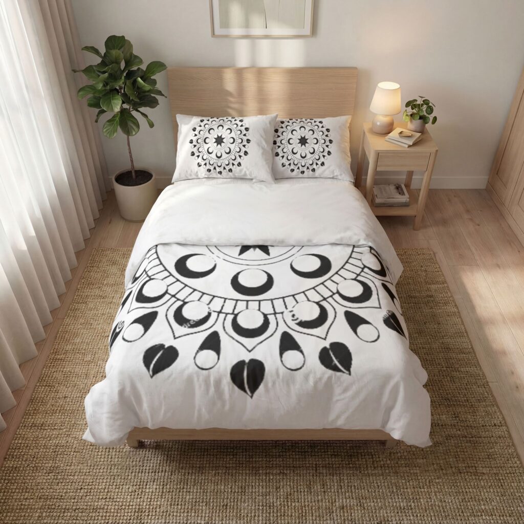 Celestial Mandala Quilt Cover Set