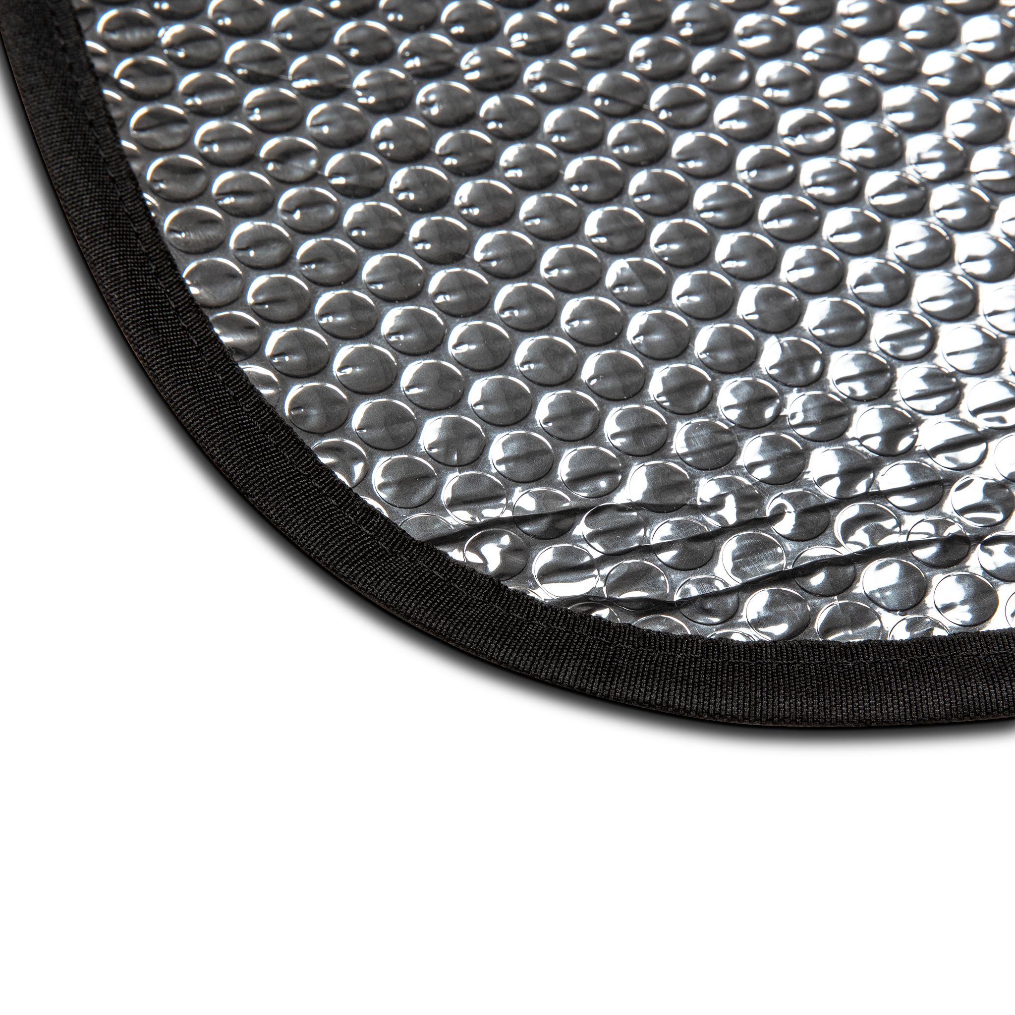 Green Contour Line Car Sun Shade - Image 4