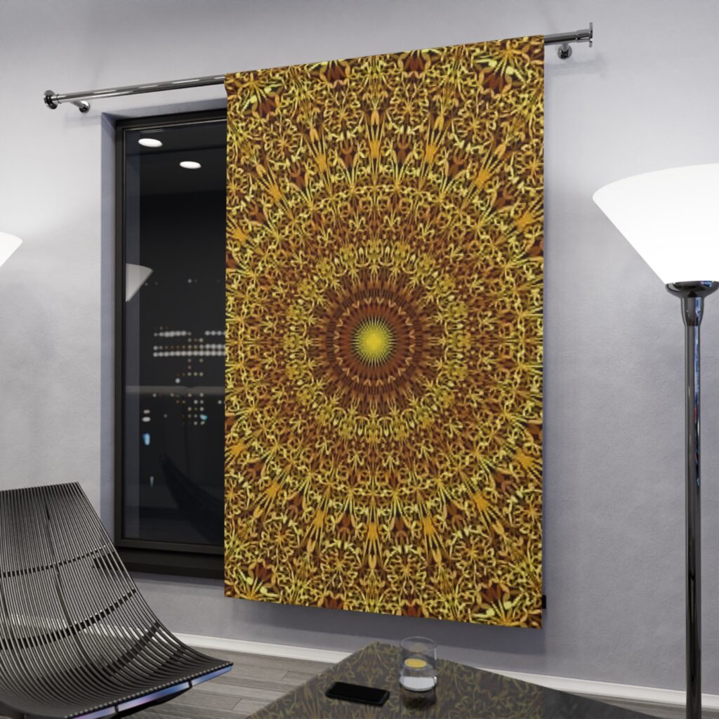 Mandala Window Curtain
