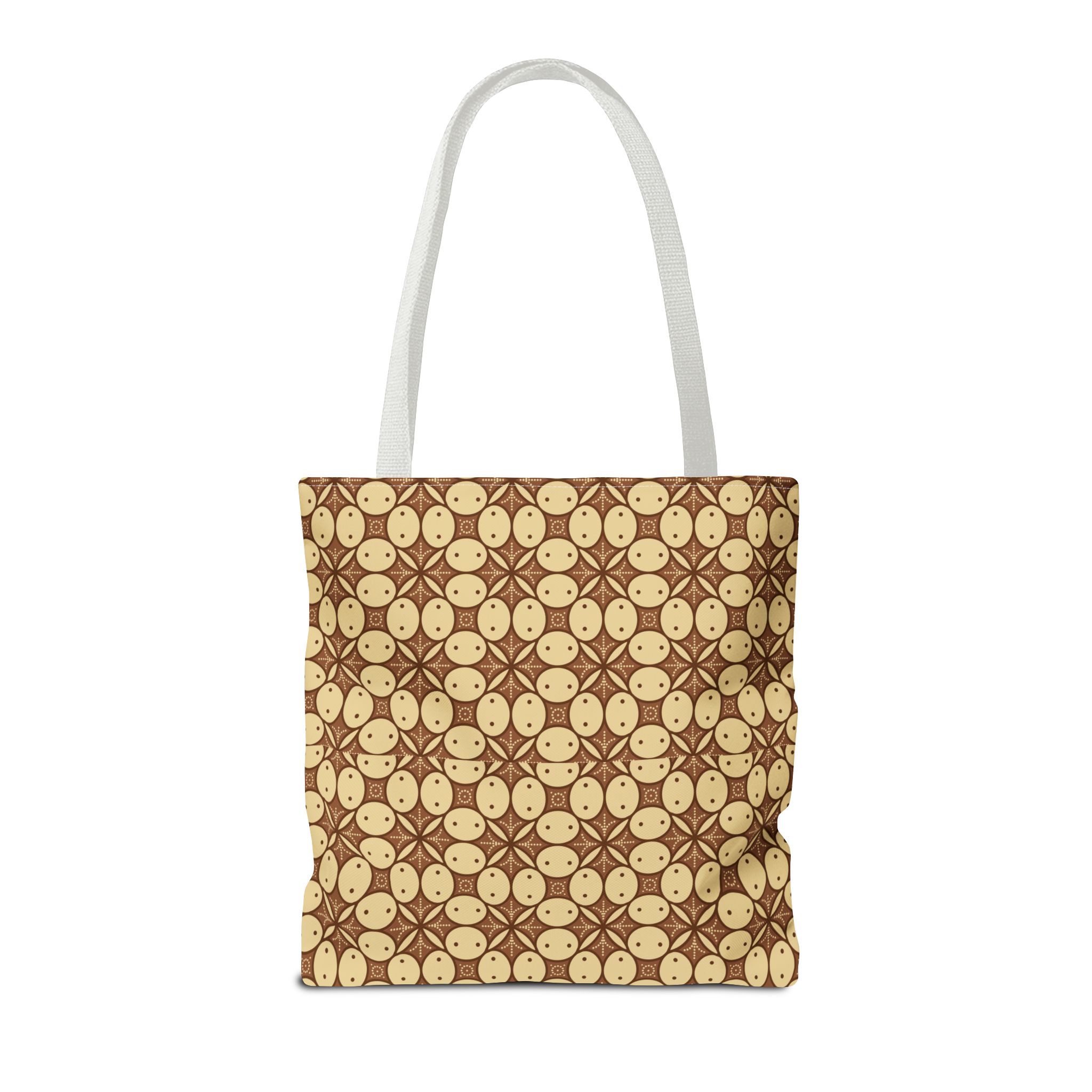 Retro Smiley Face Pattern Tote Bag - Image 37