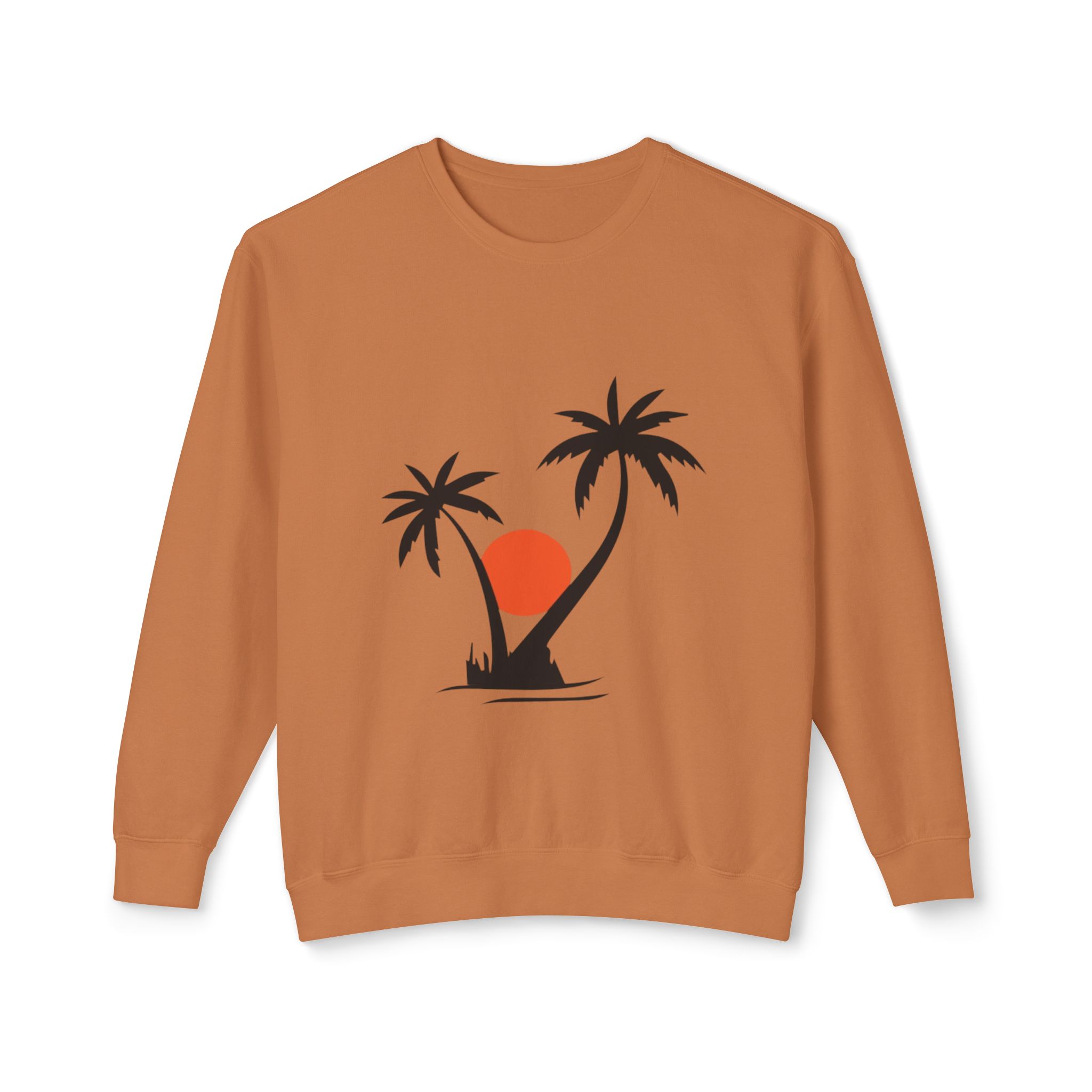 Tropical Sunset Palm Tree Sweatshirt - Image 21