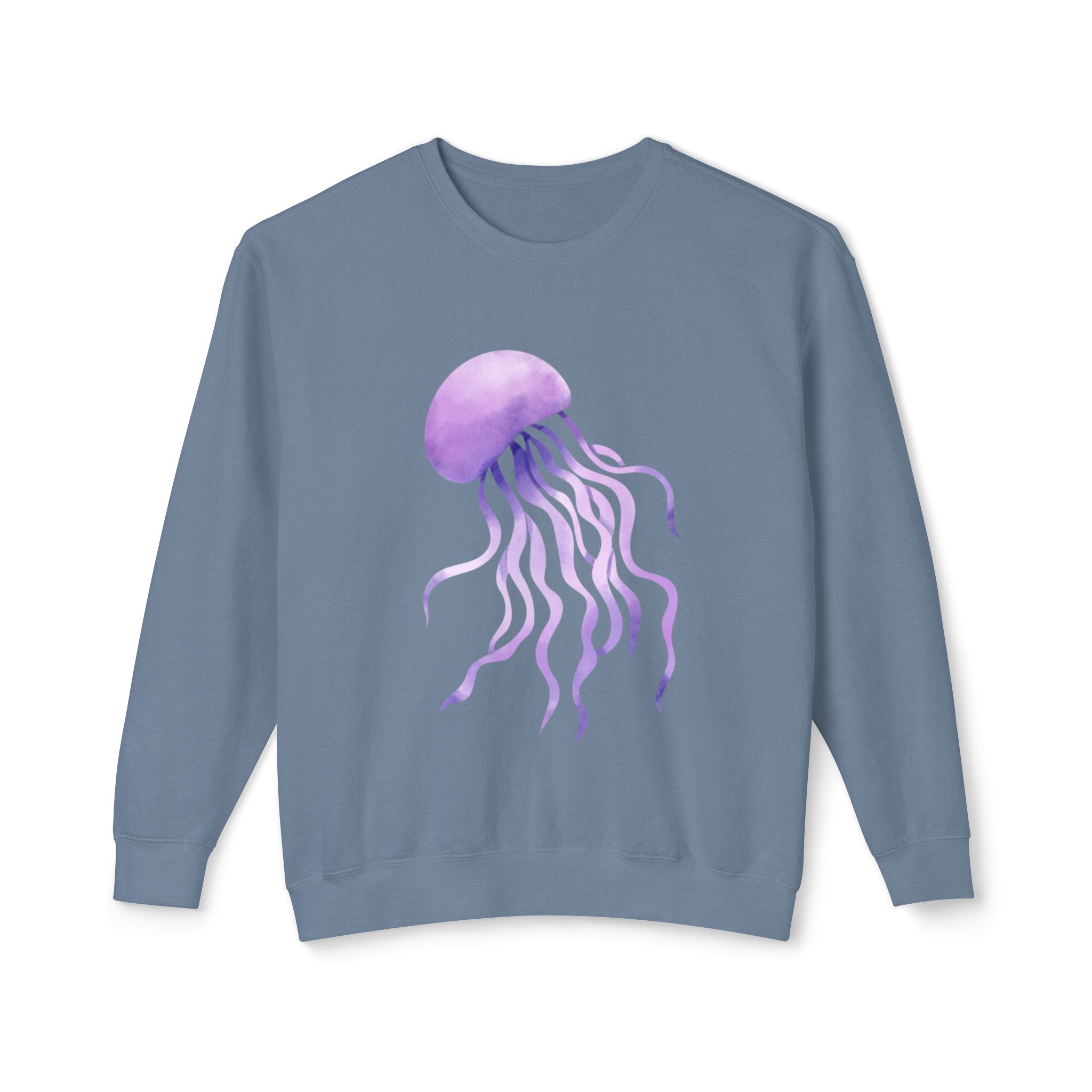 Purple Jellyfish Ocean-Inspired Sweatshirt - Image 41