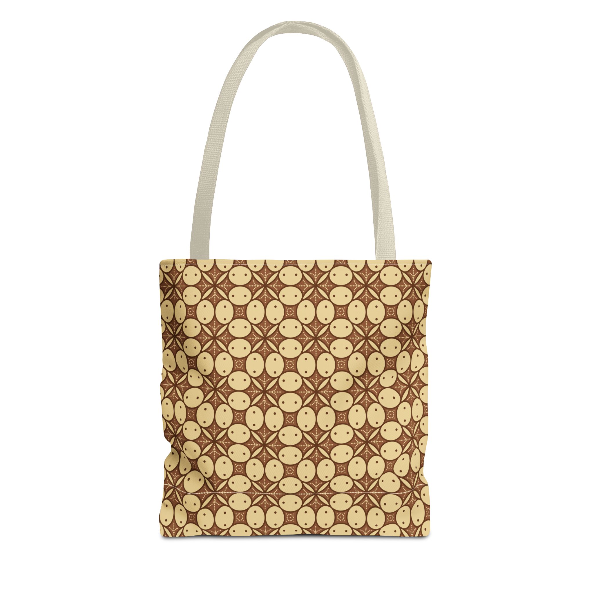 Retro Smiley Face Pattern Tote Bag - Image 46