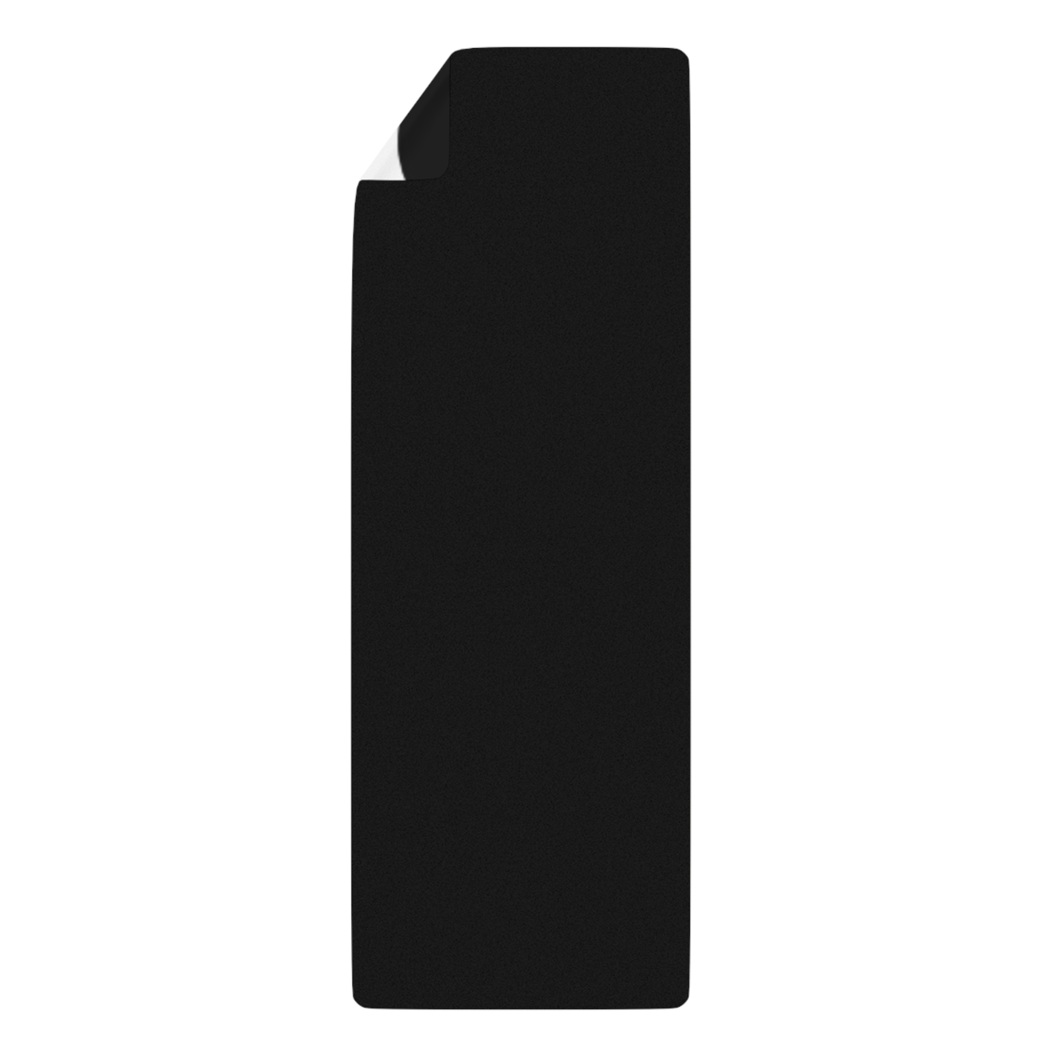 Monochrome Wave Rubber Yoga Mat — Black & White Non-Slip Fitness Mat - Image 3
