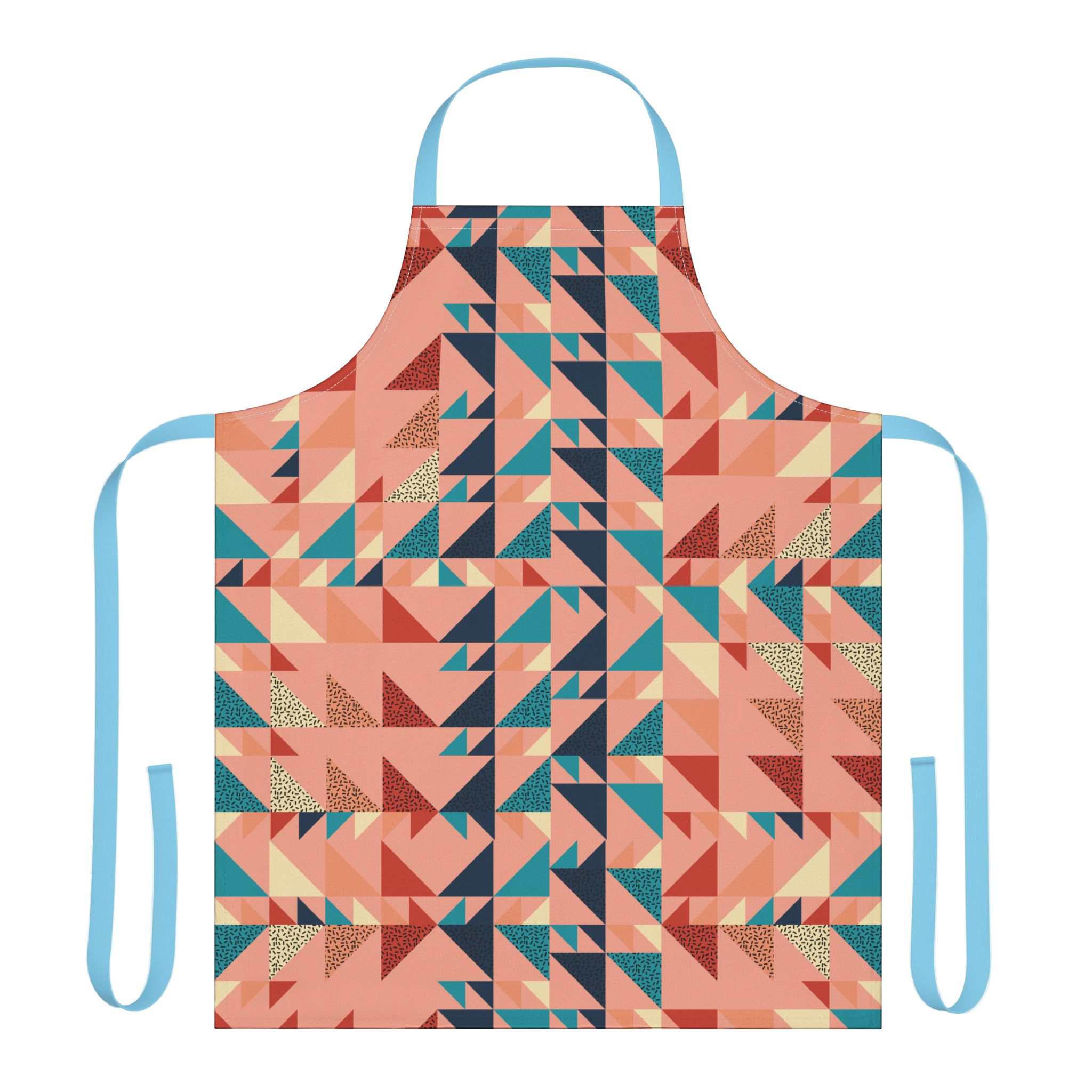 Geometric Tribal Pattern Apron — Colorful Southwestern Kitchen Apron - Image 9