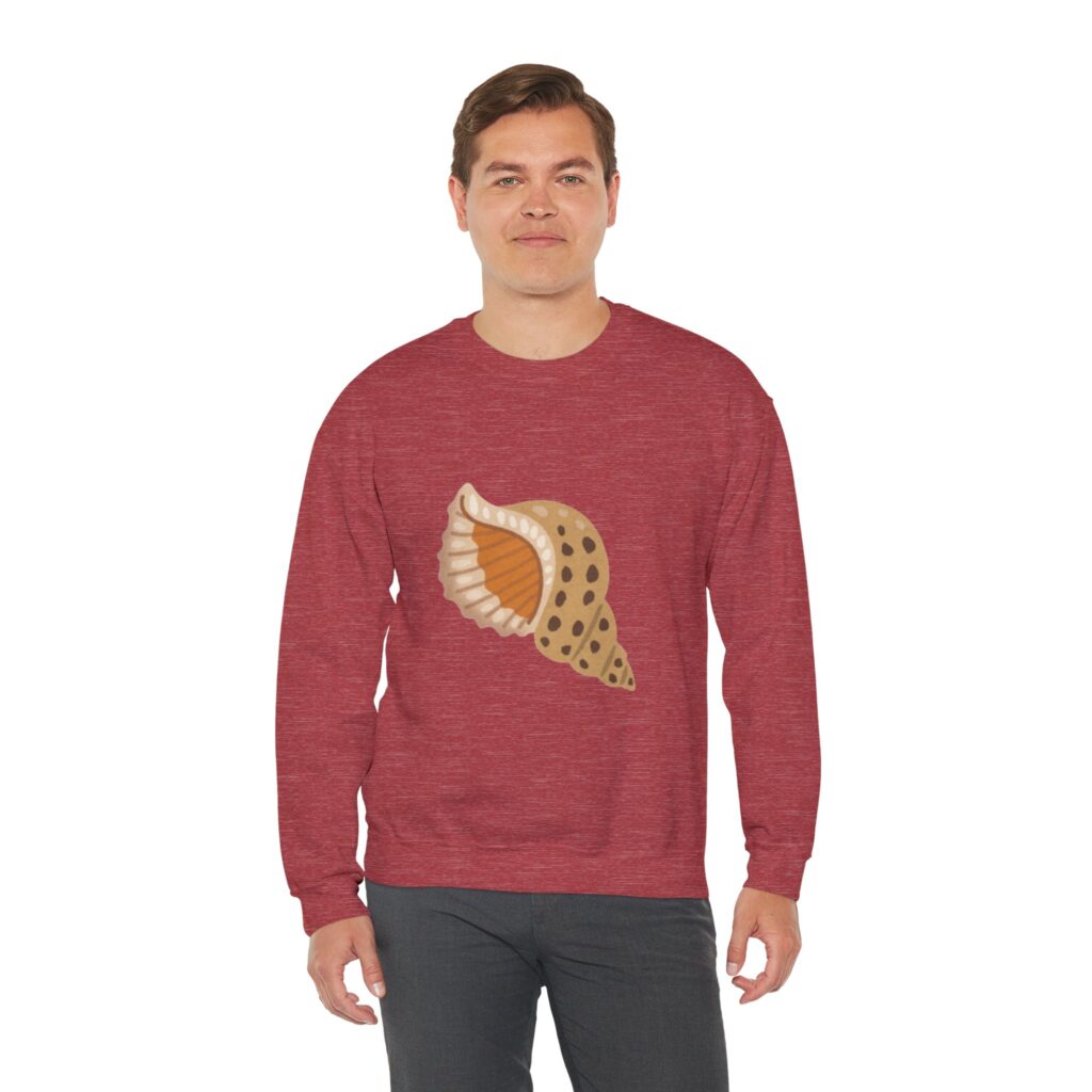 Nautical Seashell Crewneck Sweatshirt