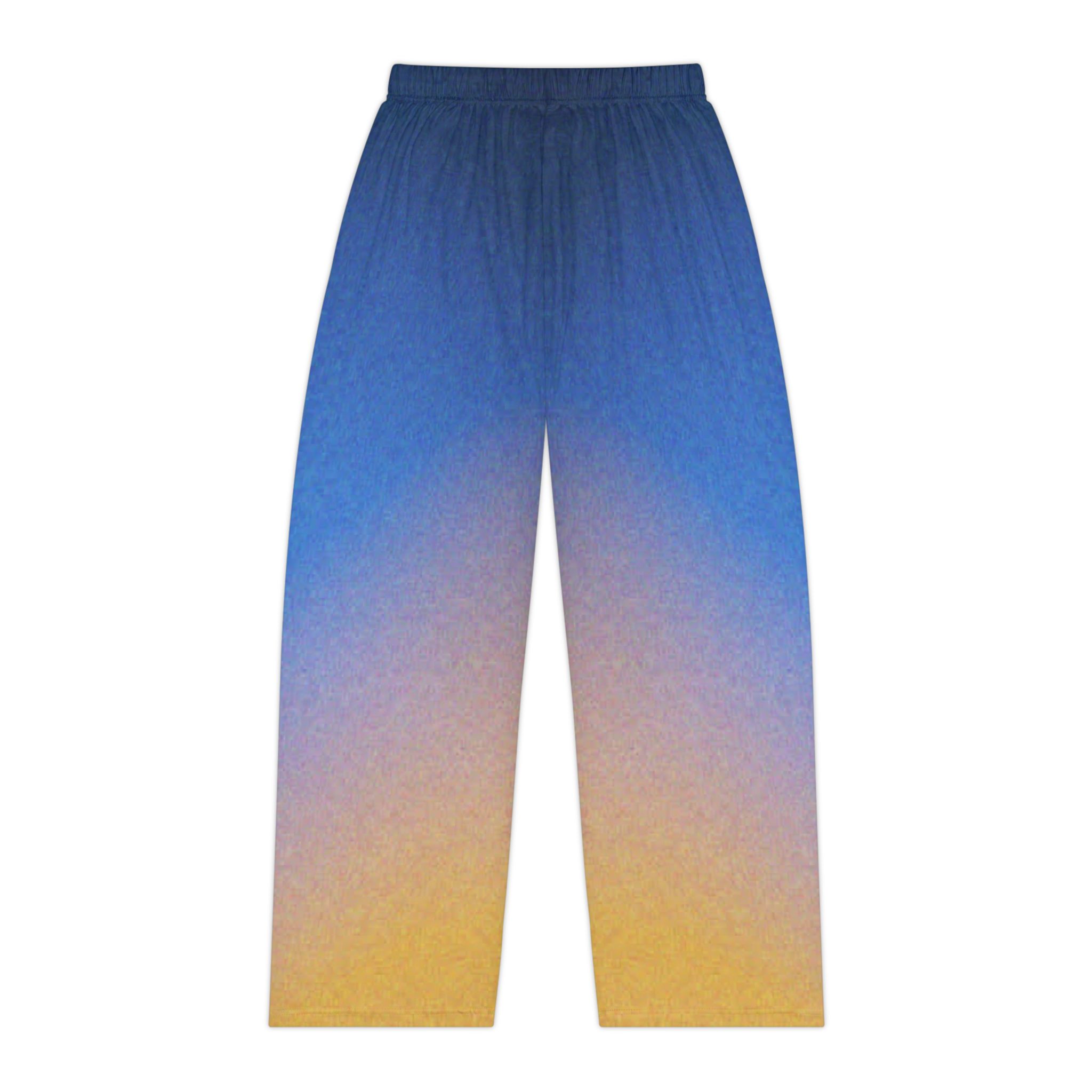 Women's Gradient Sunset Pajama Pants - Cozy Lounge Sleepwear - Image 3