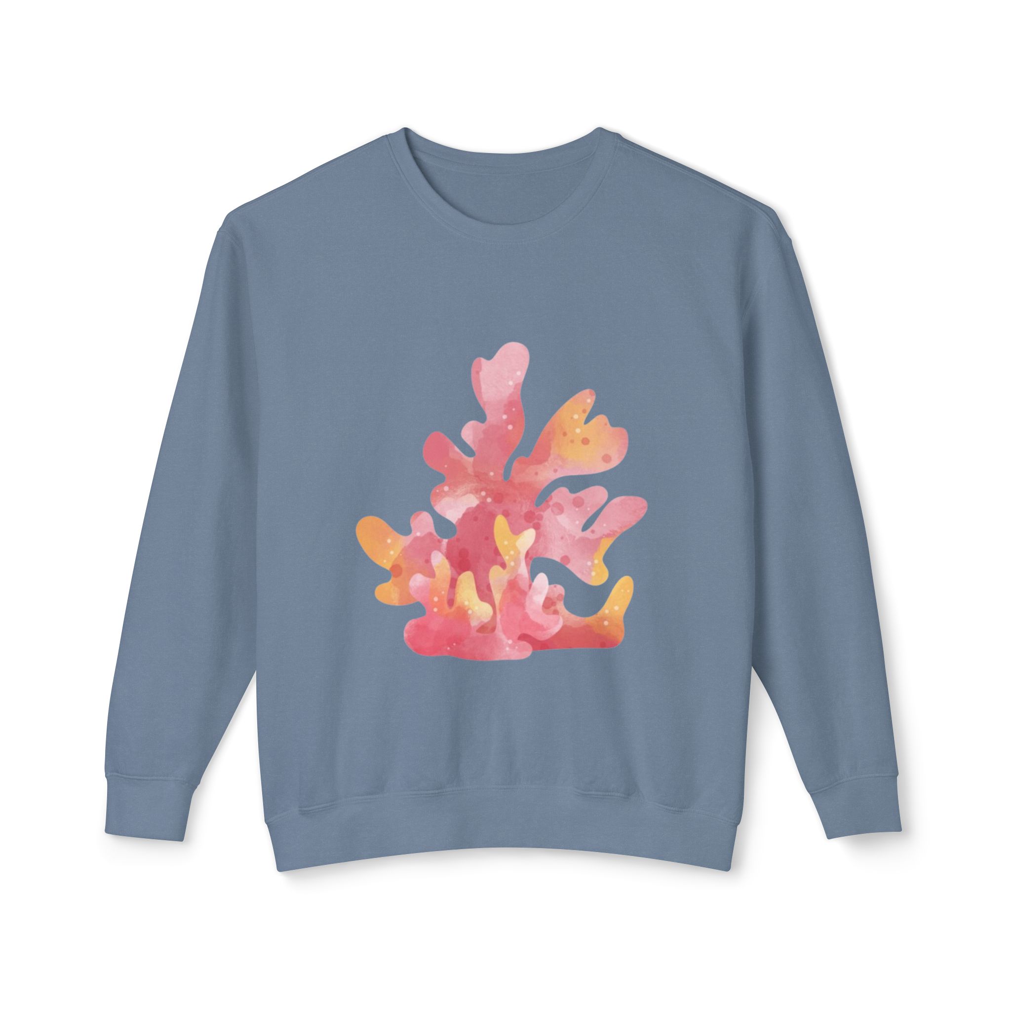 Colorful Abstract Floral Art Sweatshirt - Image 51