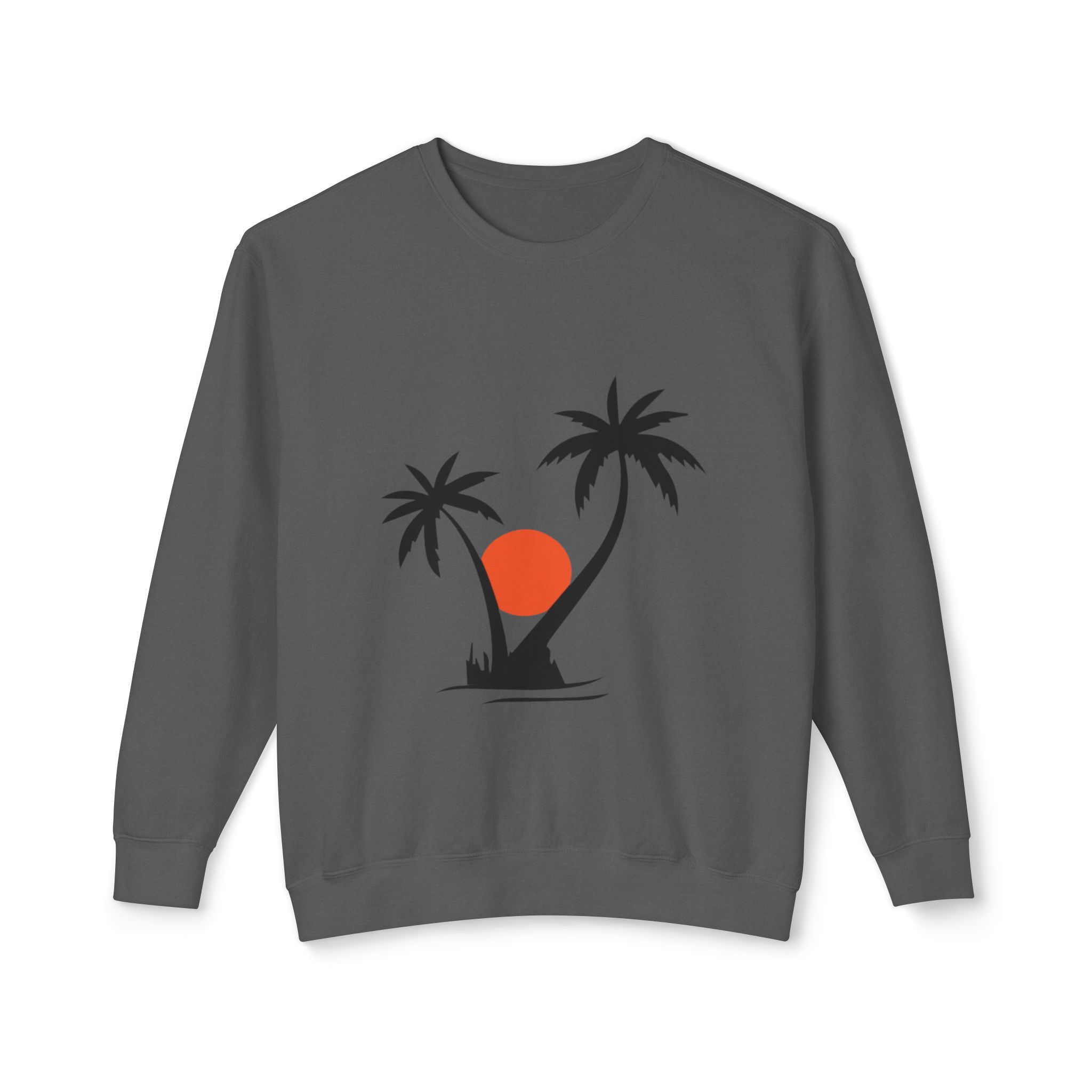 Tropical Sunset Palm Tree Sweatshirt - Image 31