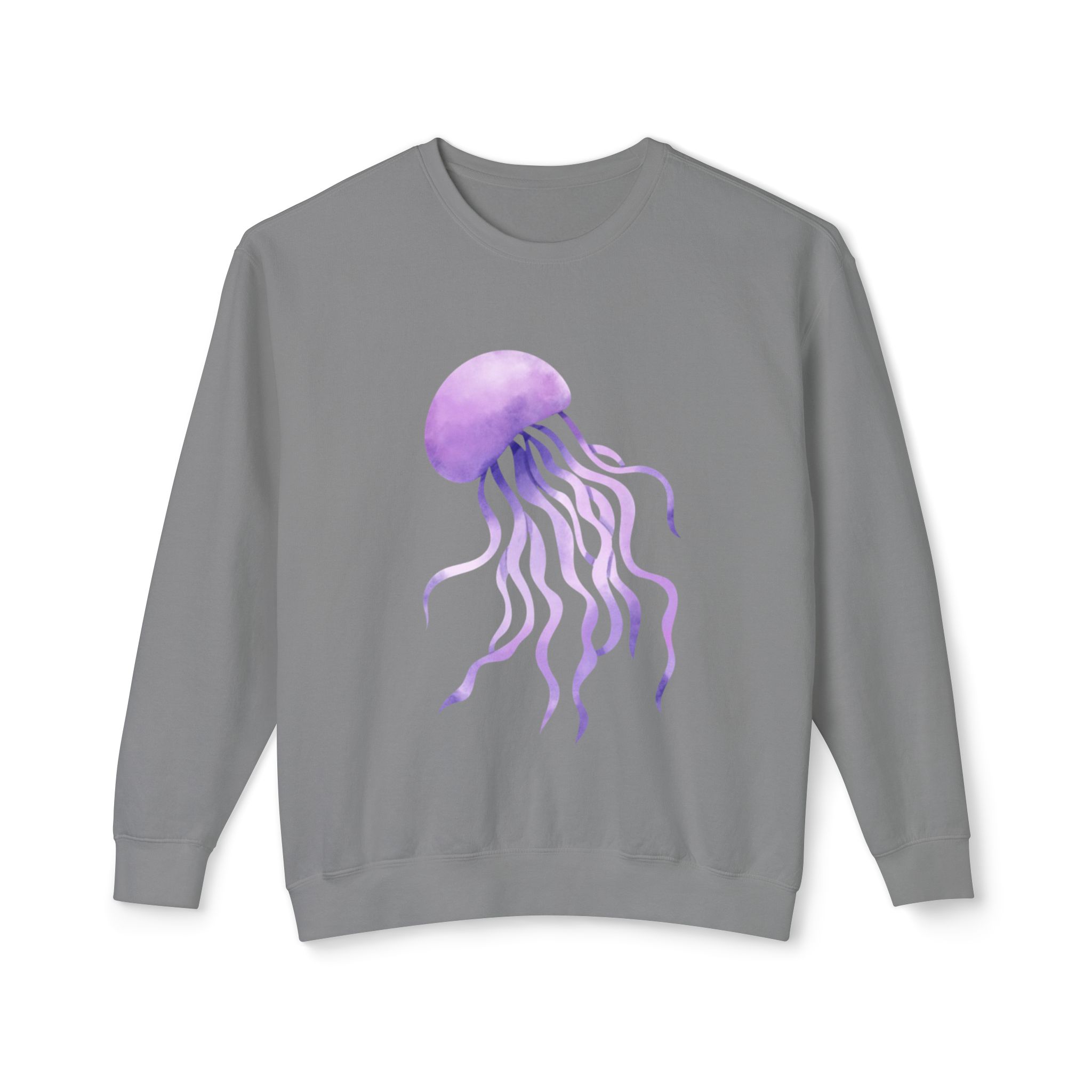 Purple Jellyfish Ocean-Inspired Sweatshirt - Image 29