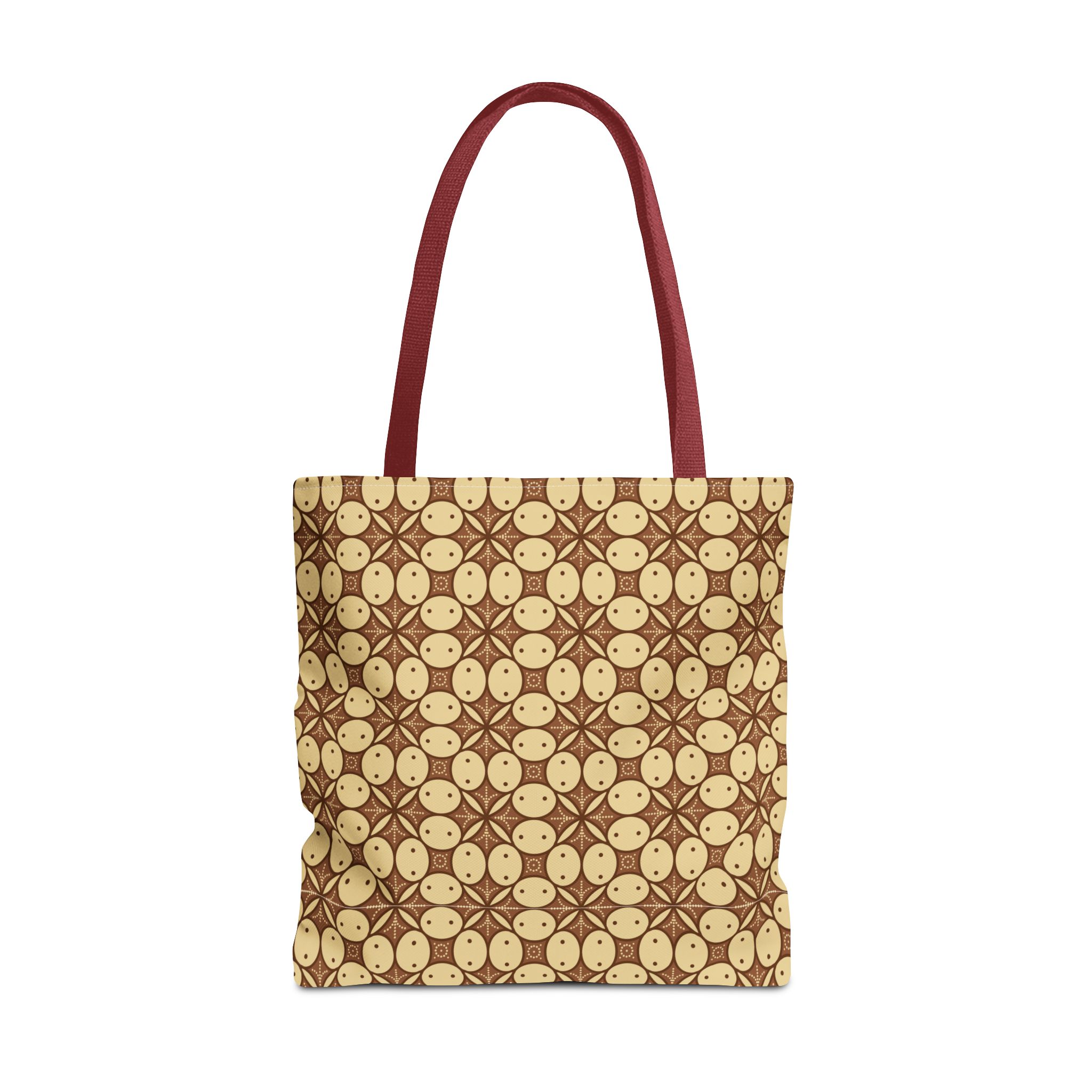 Retro Smiley Face Pattern Tote Bag - Image 26