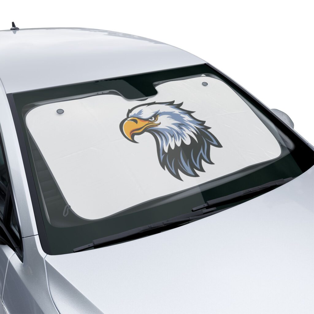 Bald Eagle Car Sun Shade