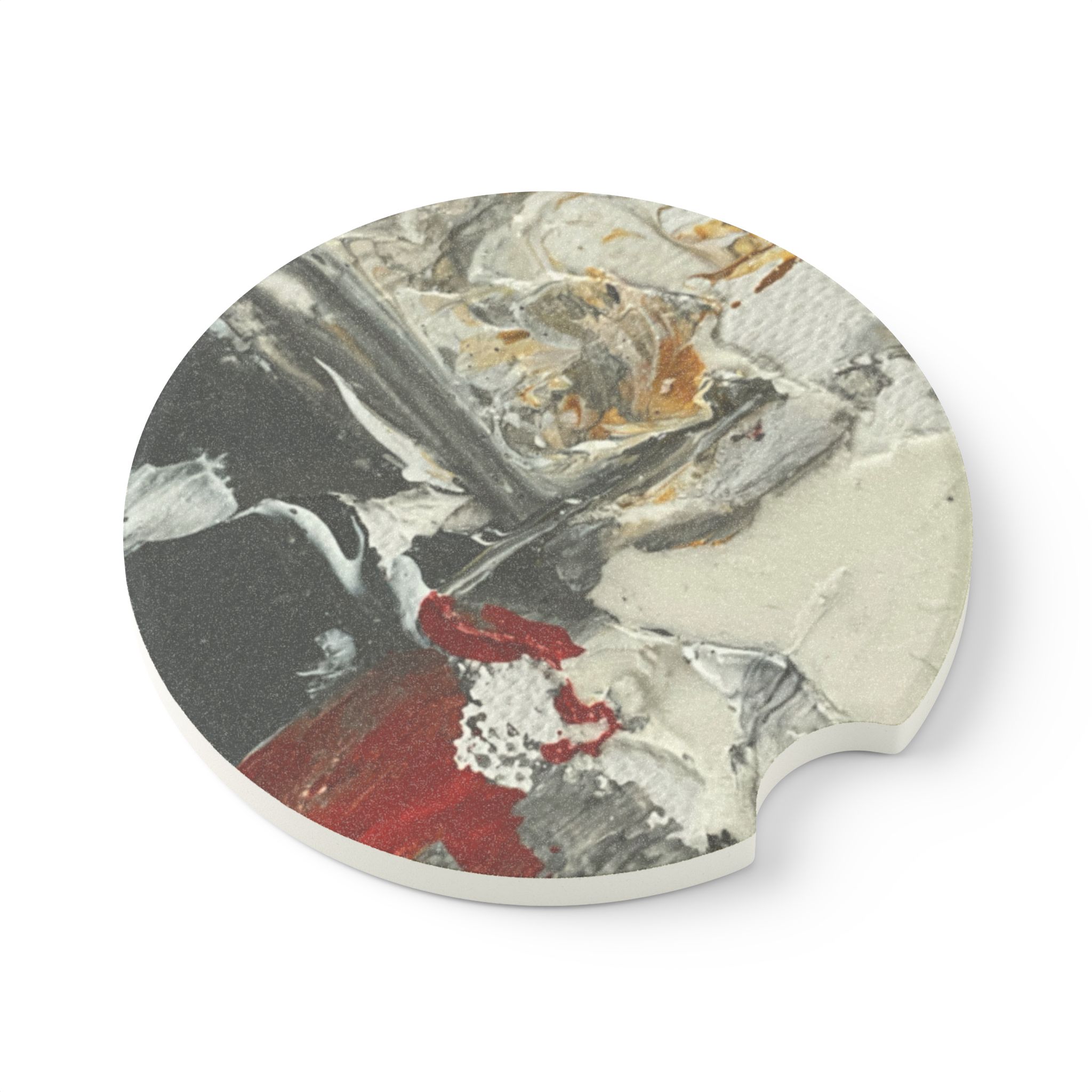 Abstract Marble Stone Car Coaster - Image 7