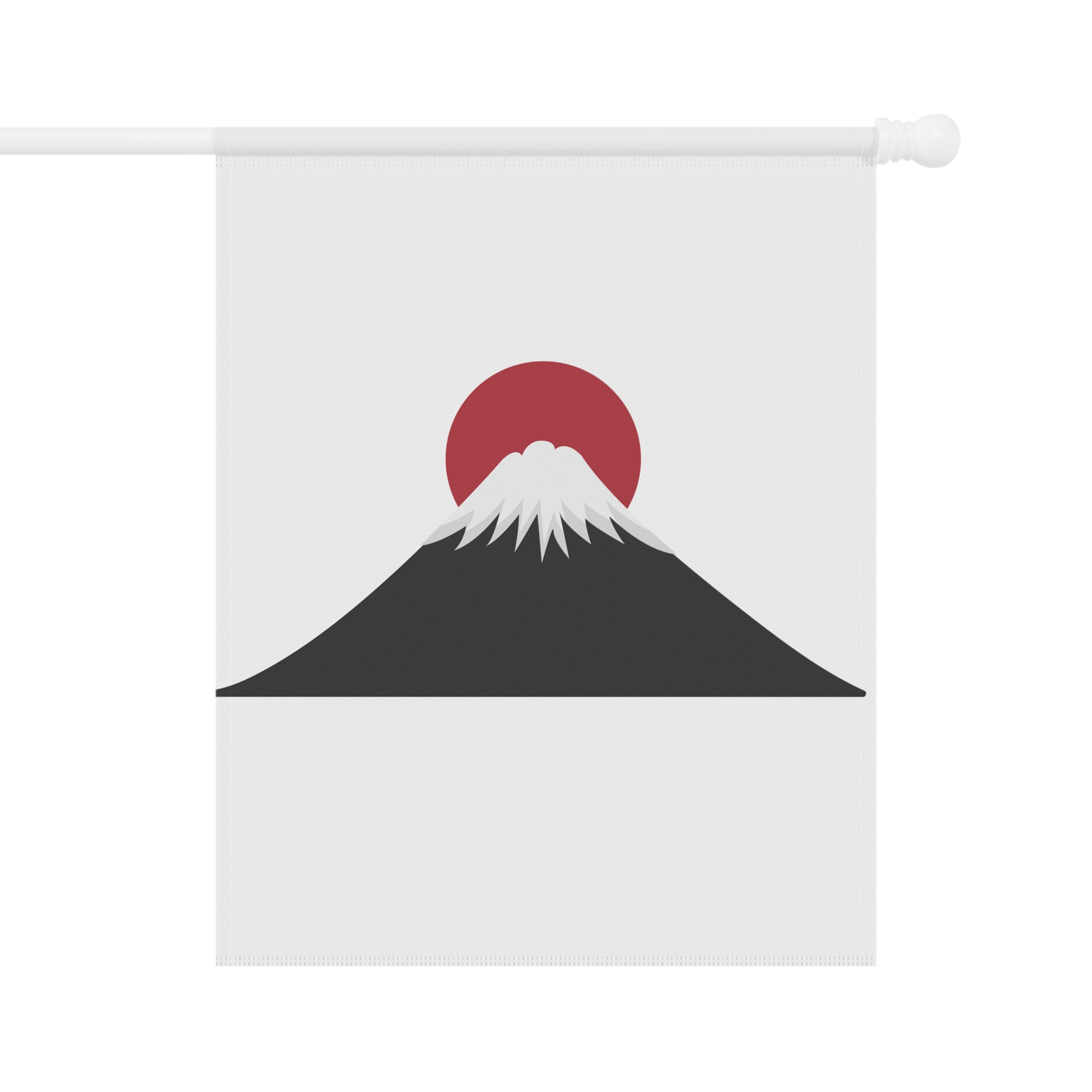 Mount Fuji Garden Flag — Minimal Japanese Sunrise House Banner - Image 6