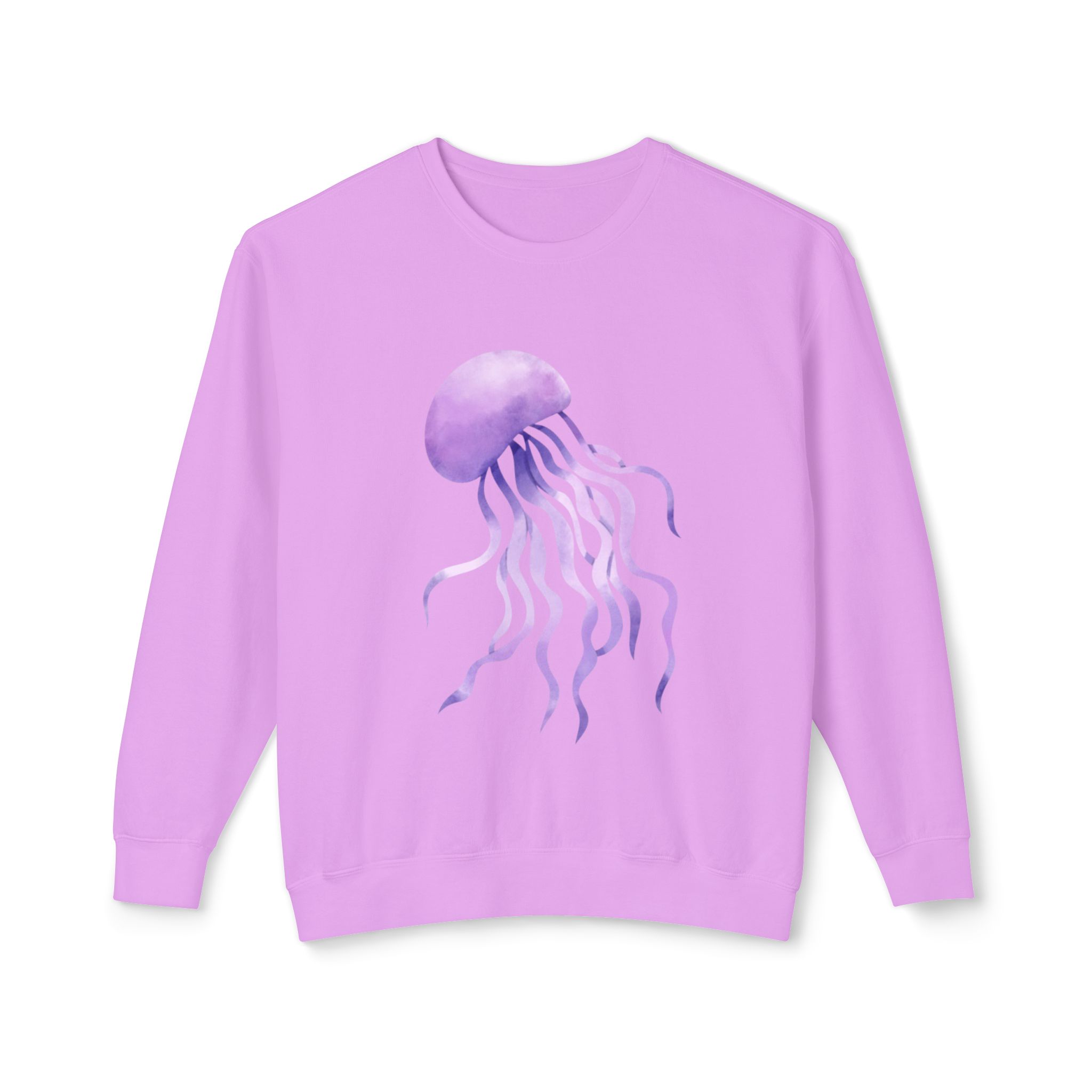 Purple Jellyfish Ocean-Inspired Sweatshirt - Image 49