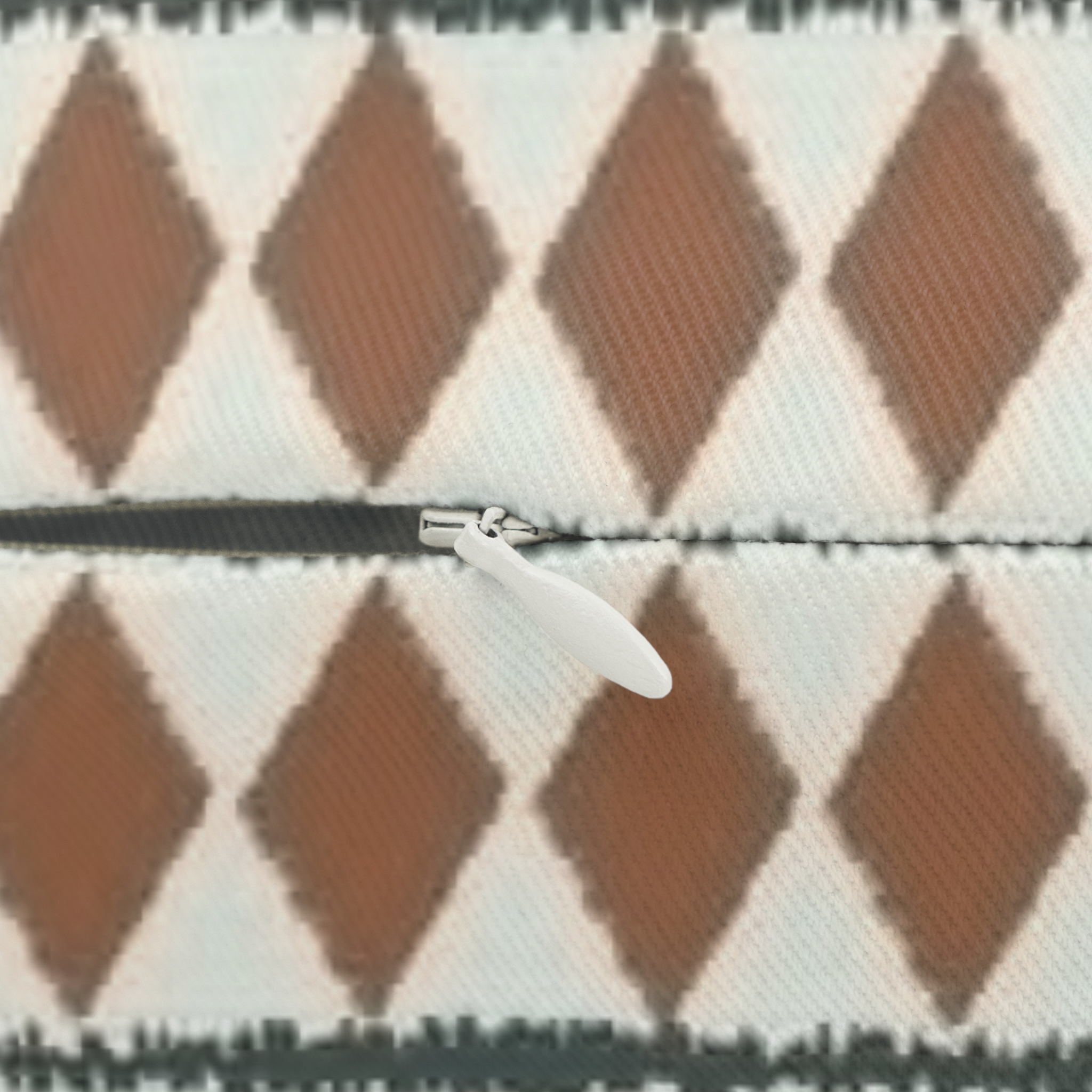 Boho Tribal Pattern Lumbar Pillow - Image 4