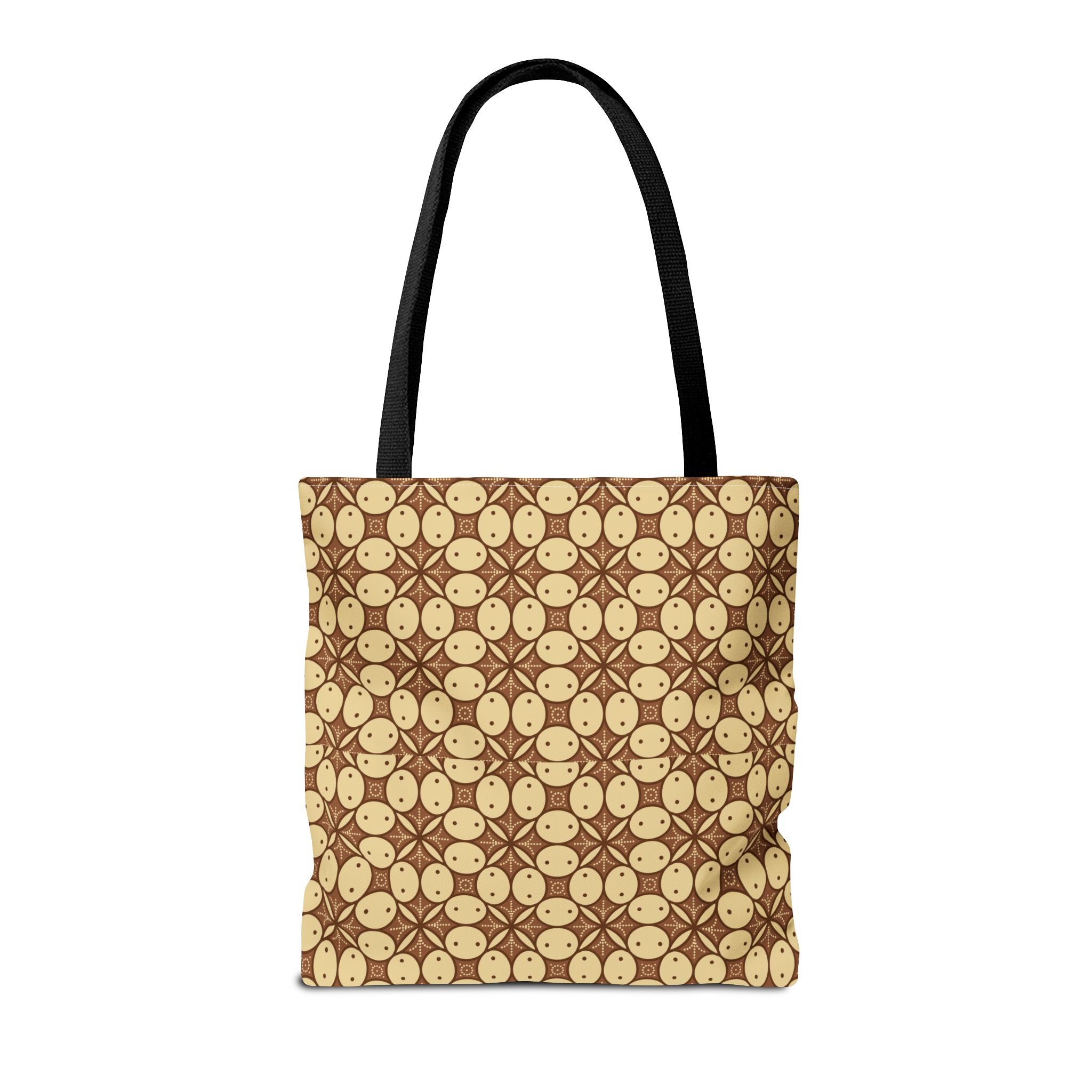 Retro Smiley Face Pattern Tote Bag - Image 7