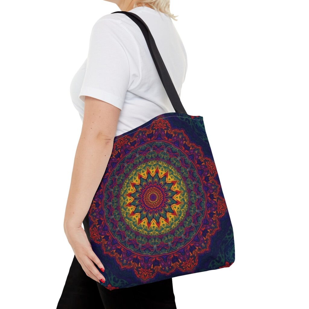 Colorful Mandala Tote Bag
